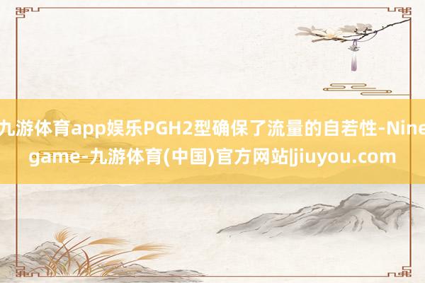 九游体育app娱乐PGH2型确保了流量的自若性-Ninegame-九游体育(中国)官方网站|jiuyou.com